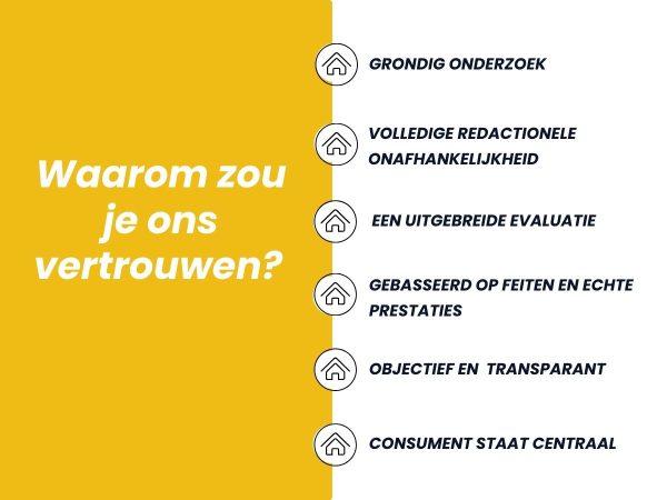 Waarom zou je ons vertrouwen?